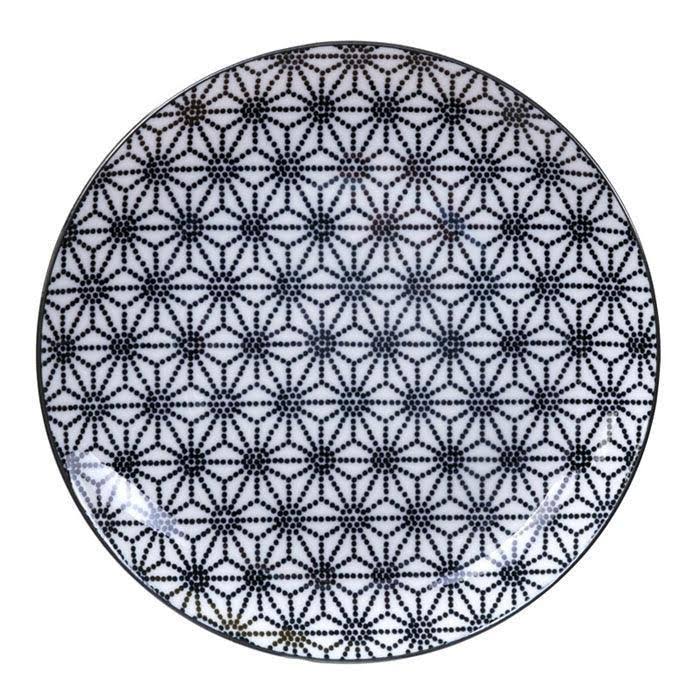 Tokyo Design Studio Nippon Black Plate - Star (16cm)