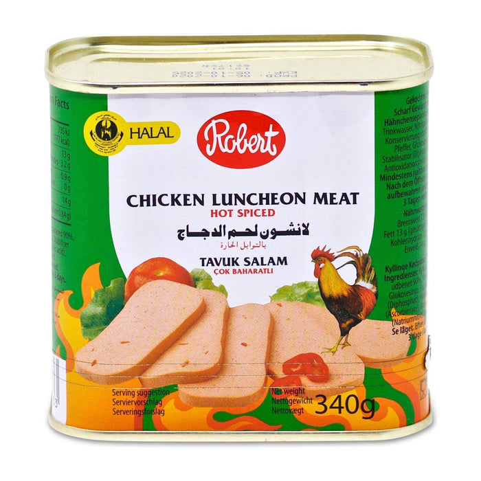 Robert Hot & Spicy Chicken Luncheon Meat (340g)