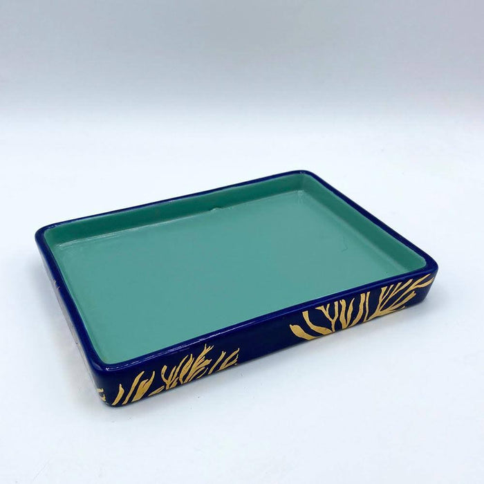 House Of Disaster Coral Lobster Butter Dish