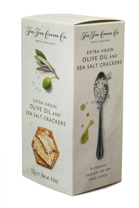 The Fine Cheese Co. Extra Virgin Olive Oil & Sea Salt Crackers (125g)