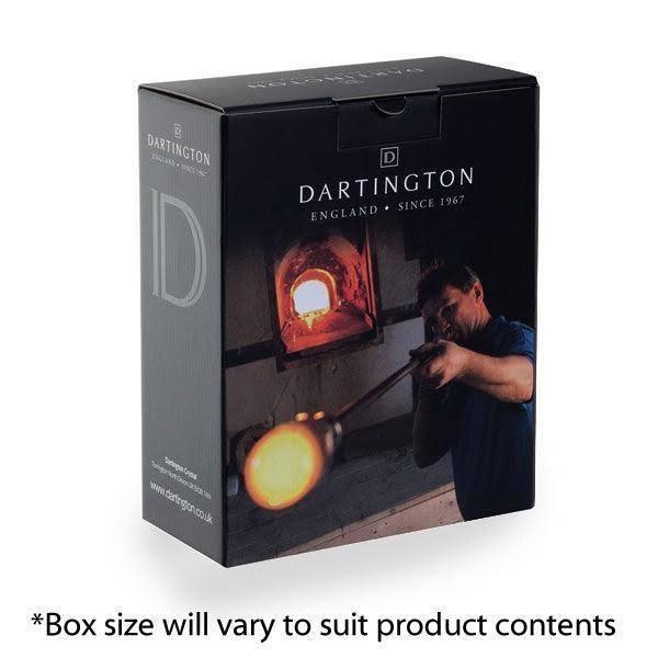 Dartington Cushion Tall Topaz Vase