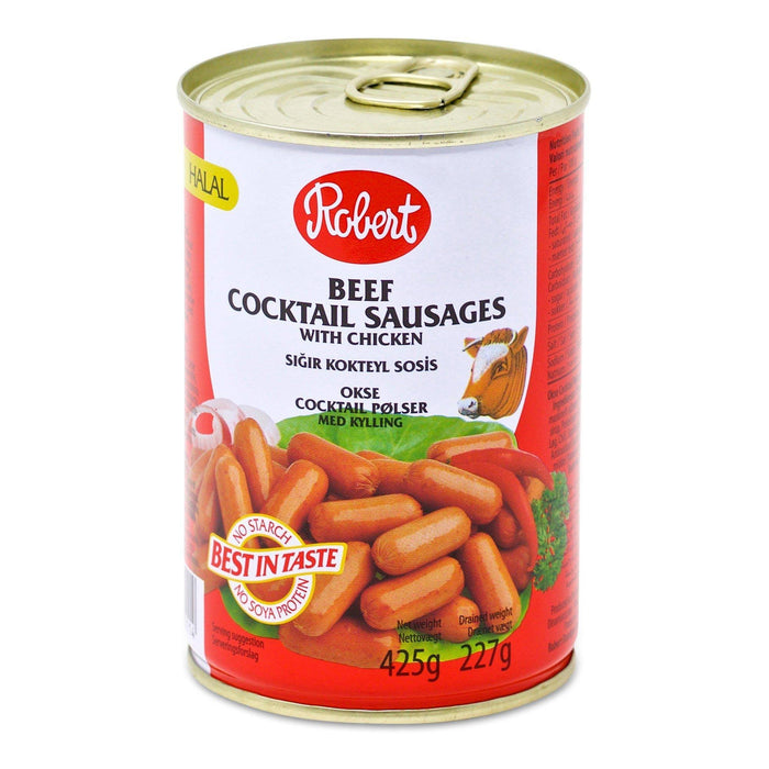 Robert Beef Cocktail Sausages with Chicken (227g)