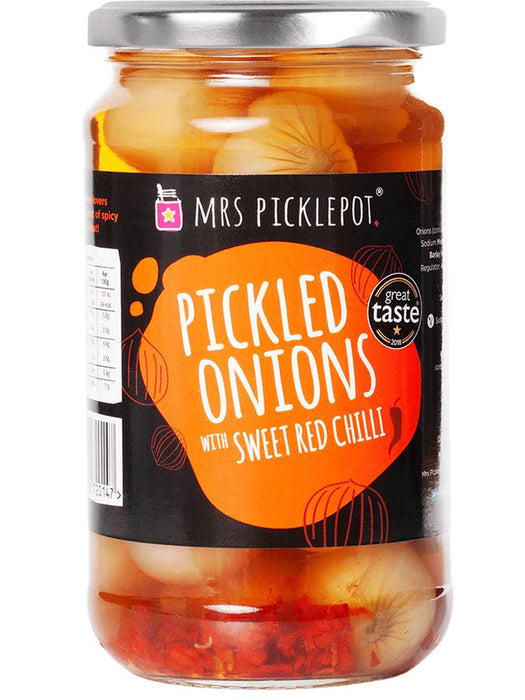 Mrs Picklepot Pickled Onions With Sweet Chilli (440g)