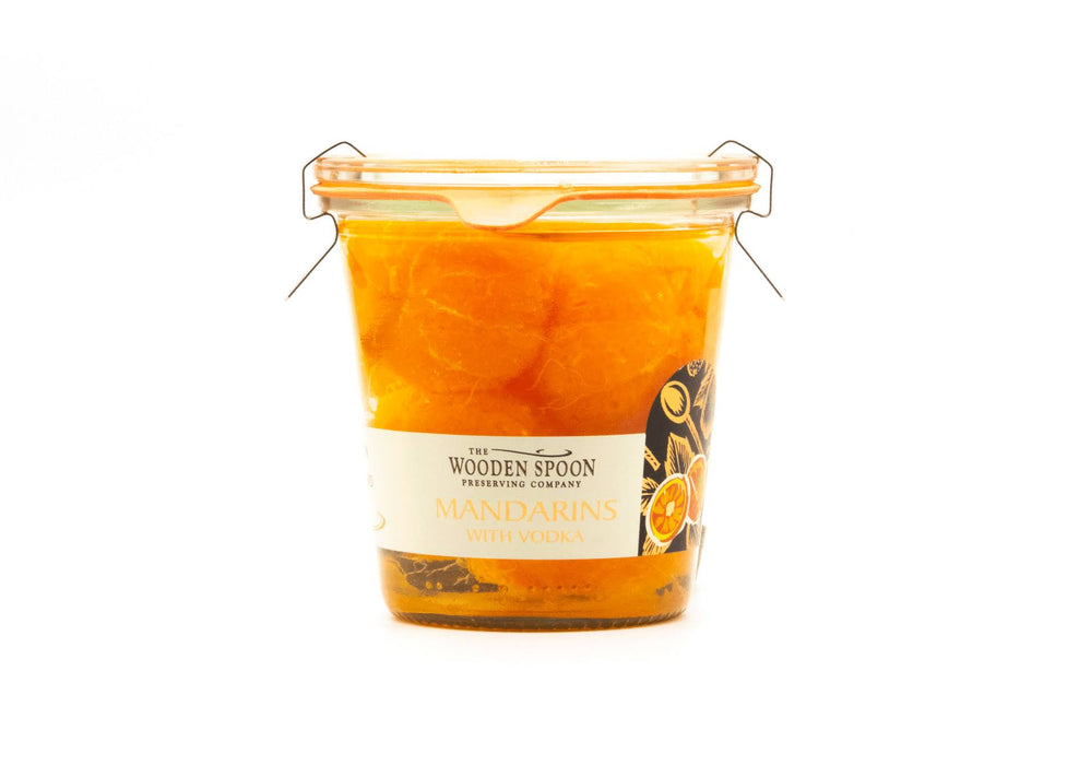 The Wooden Spoon - Whole Mandarins with Vodka in a Weck Jar (300g)