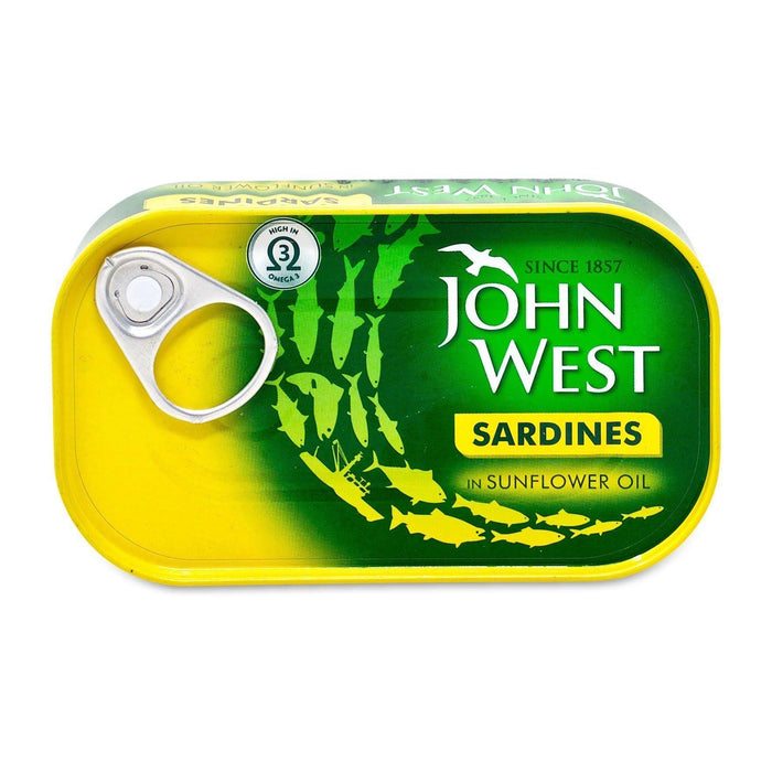 John West Sardines in Sunflower Oil (120g)