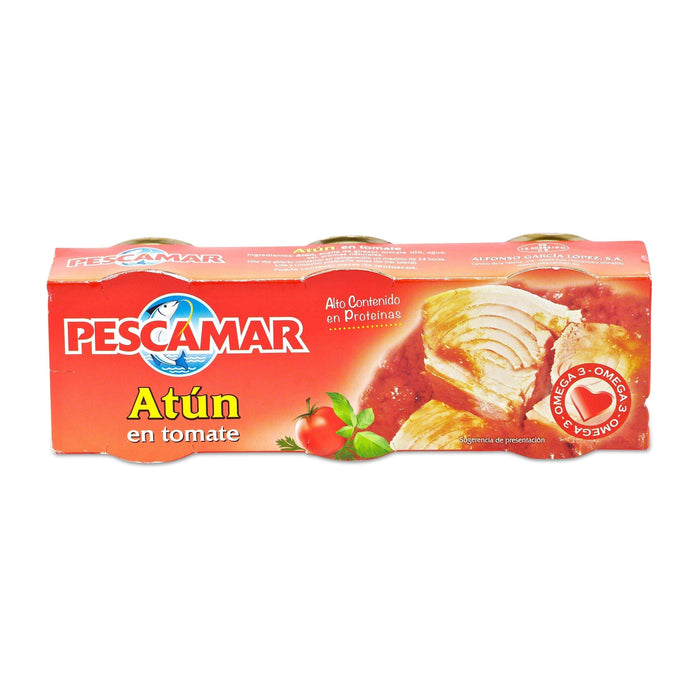 Pescamar Tuna in Tomato Sauce Pack of 3x80g (240g)