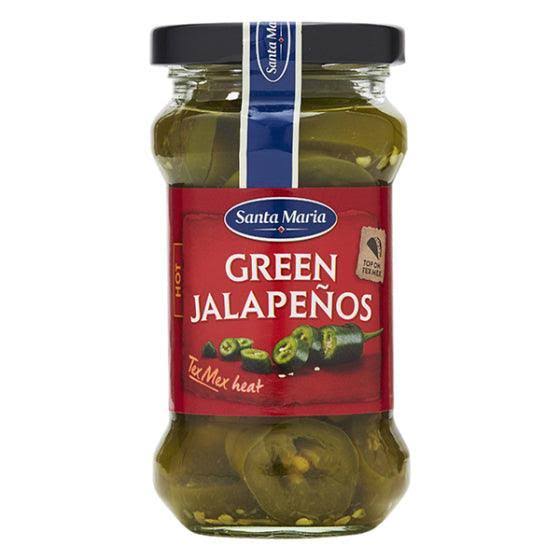 Santa Maria Green Jalapenos Hot (200g)
