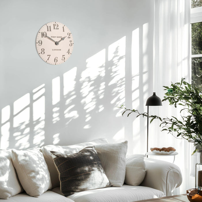 Thomas Kent Arabic Small Wall Clock - Pink - 30cm