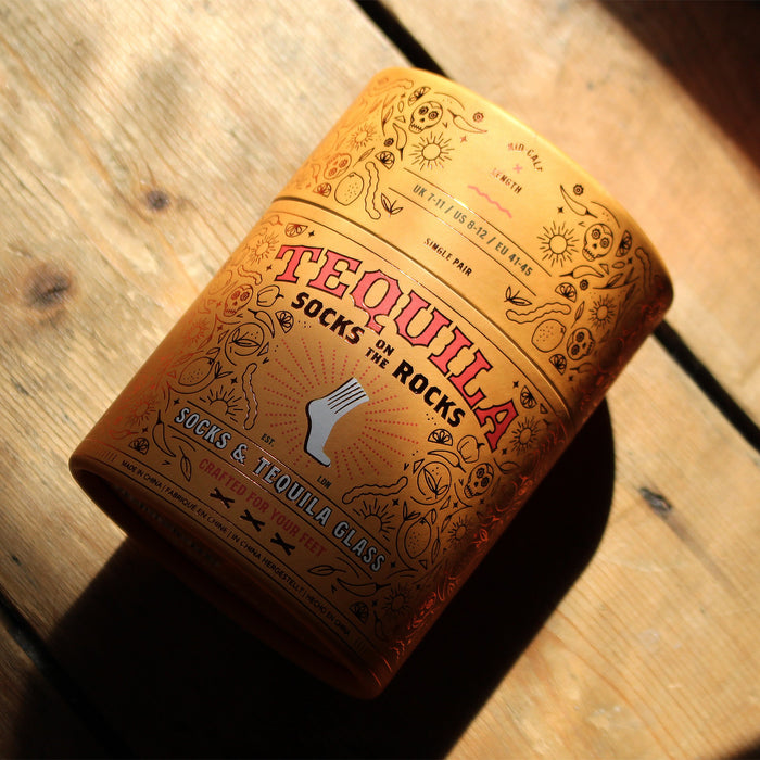 Suck UK Tequila Socks on the Rocks