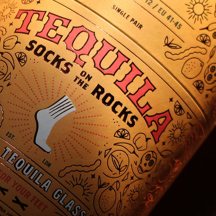 Suck UK Tequila Socks on the Rocks