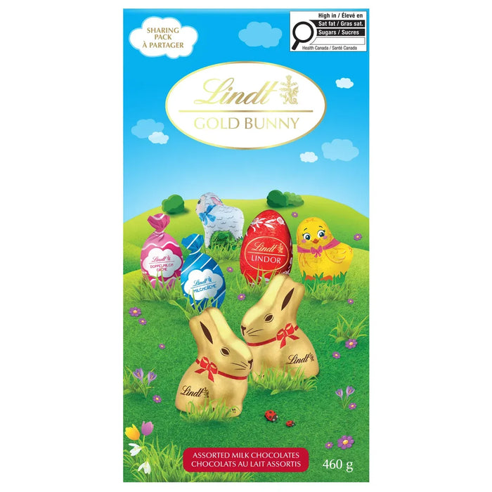 Lindt Easter Assorted Milk Chocolates (460g)