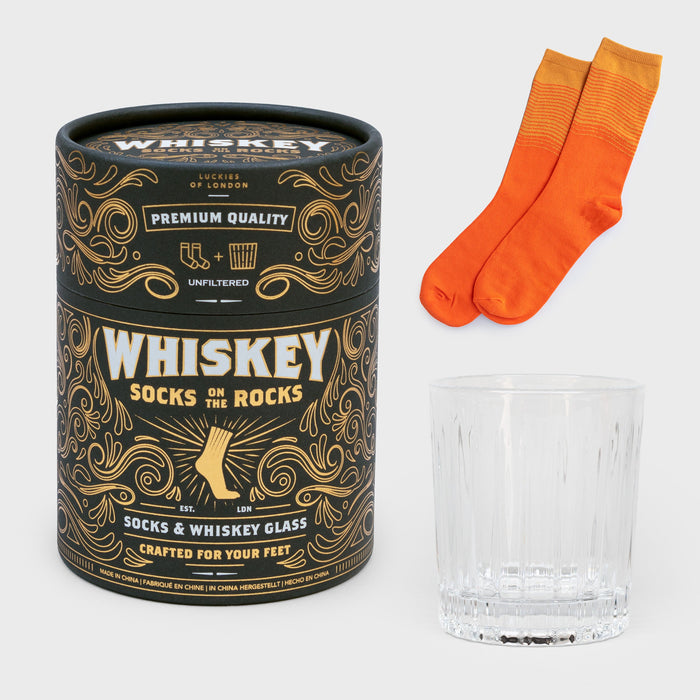 Suck UK Whiskey Socks on the Rocks