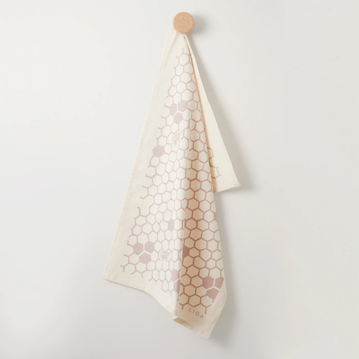 Liga Organic Organic Tea Towel - Honeycomb