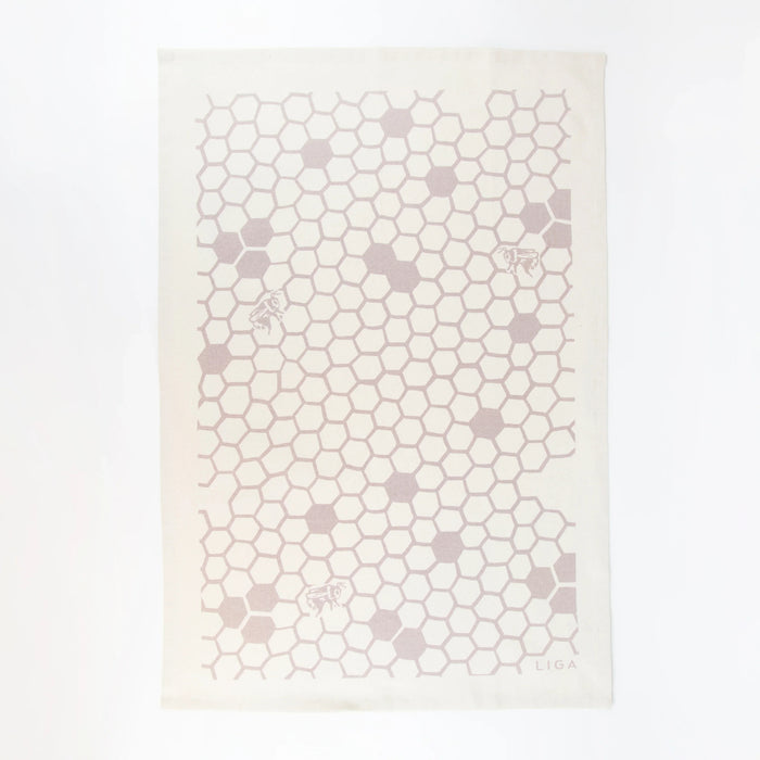 Liga Organic Organic Tea Towel - Honeycomb