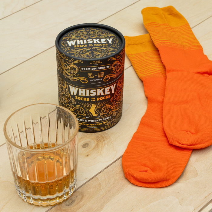 Suck UK Whiskey Socks on the Rocks