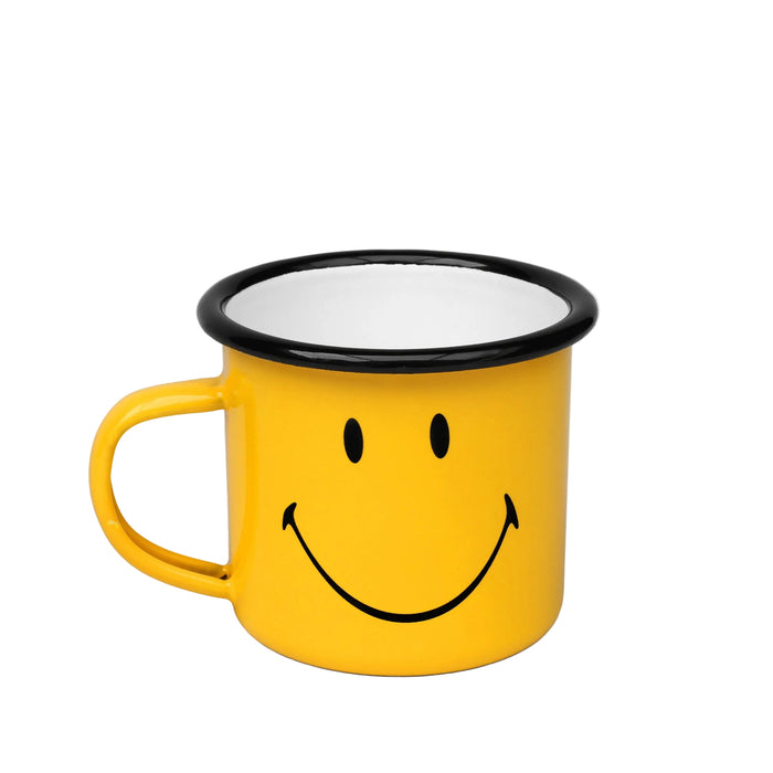 Suck UK Smiley Enamel Mug
