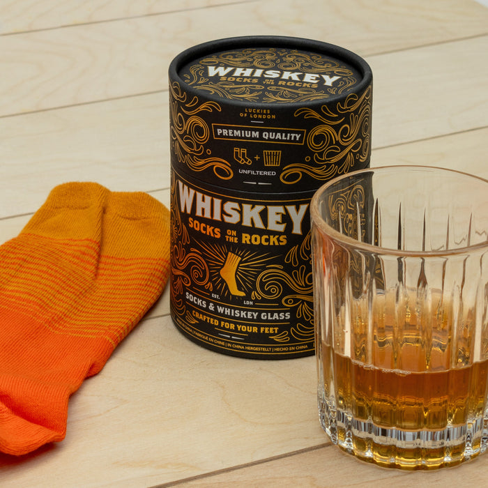 Suck UK Whiskey Socks on the Rocks