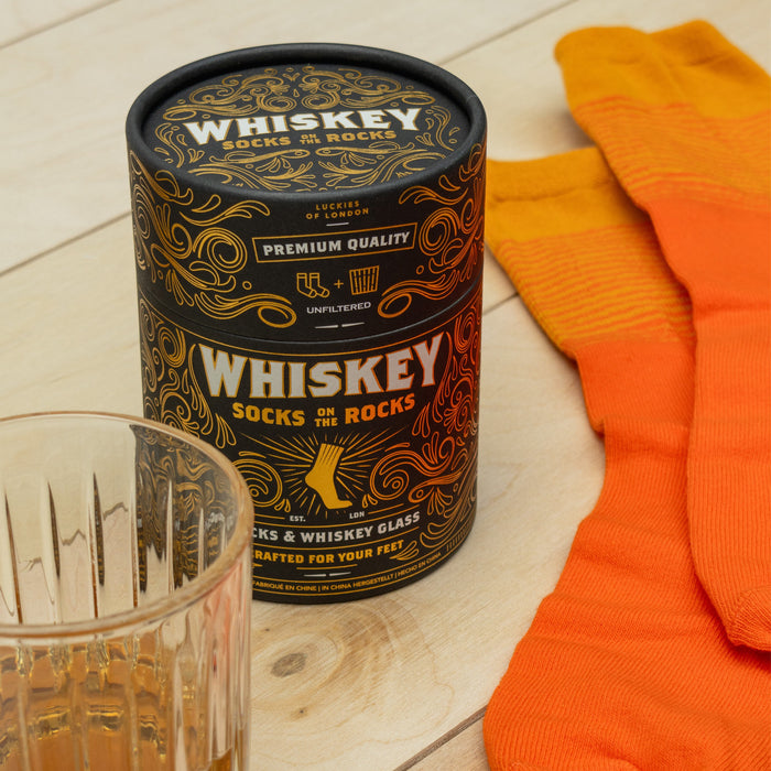 Suck UK Whiskey Socks on the Rocks