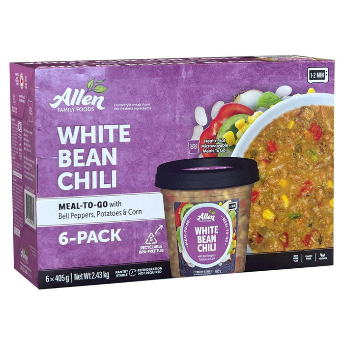 Allen Family Foods White Bean Chilli (6×405g)