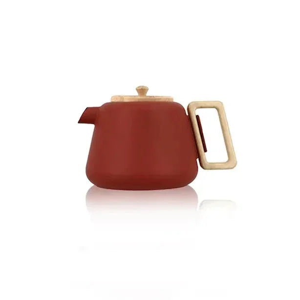 Ogo Living Viggo Cast Iron Teapot - Red (1l)