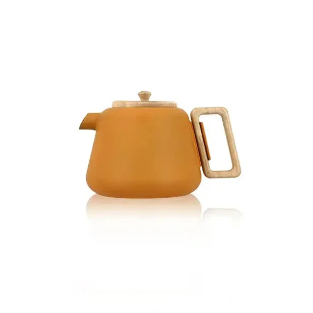 Ogo Living Viggo Cast Iron Teapot - Orange (1l)