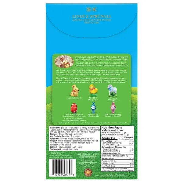 Lindt Easter Assorted Milk Chocolates (460g)