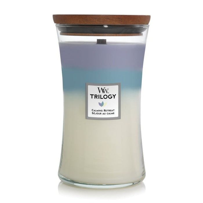 WoodWick Calming Retreat Trilogy Large Hourglass