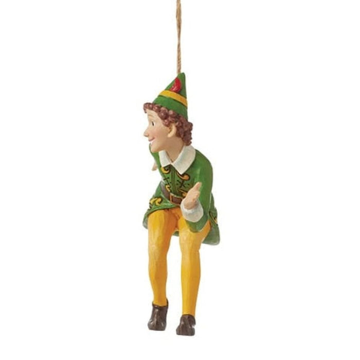 Enesco Crouching Buddy Elf Hanging Ornament
