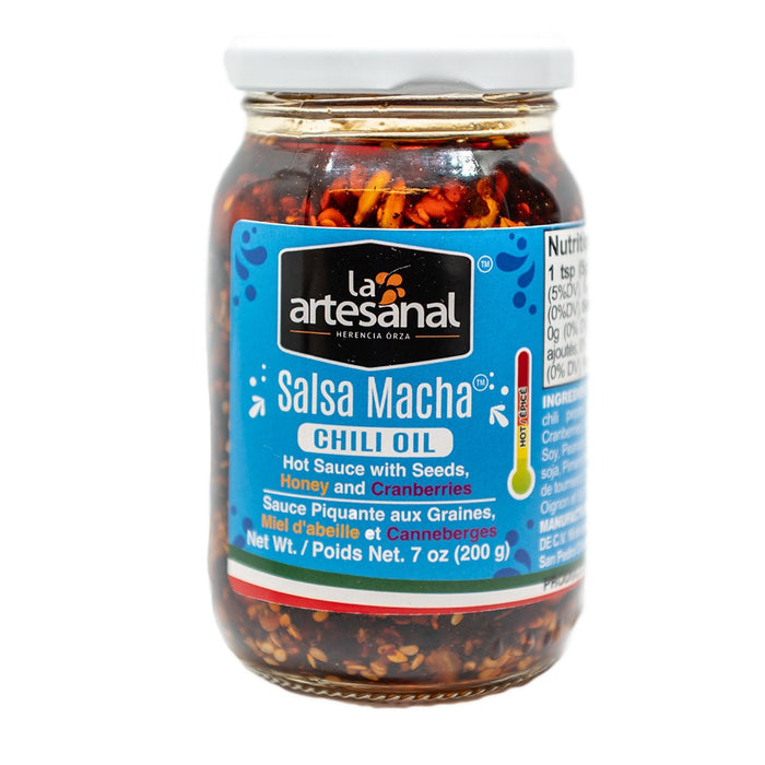 La Artesanal Honey and Cranberry Salsa Macha (200g)