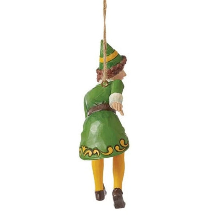 Enesco Crouching Buddy Elf Hanging Ornament