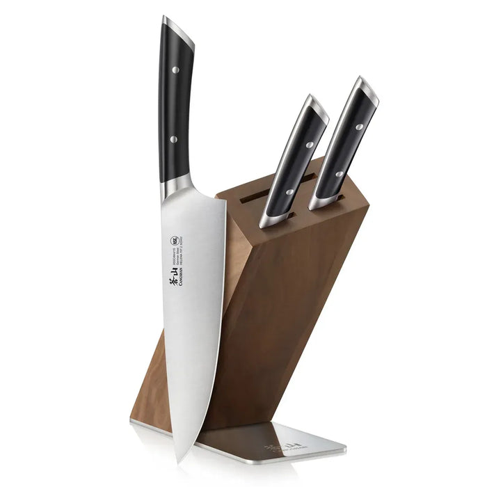 Cangshan Denali Series Black Series 8-Piece Knife Block Set