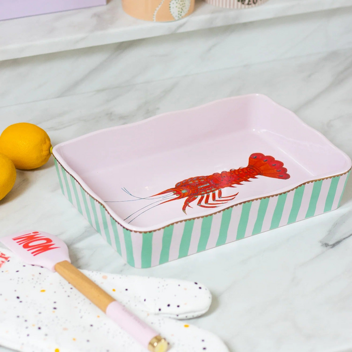 Yvonne Ellen Lobster Large Rectangular Dish (30cm)