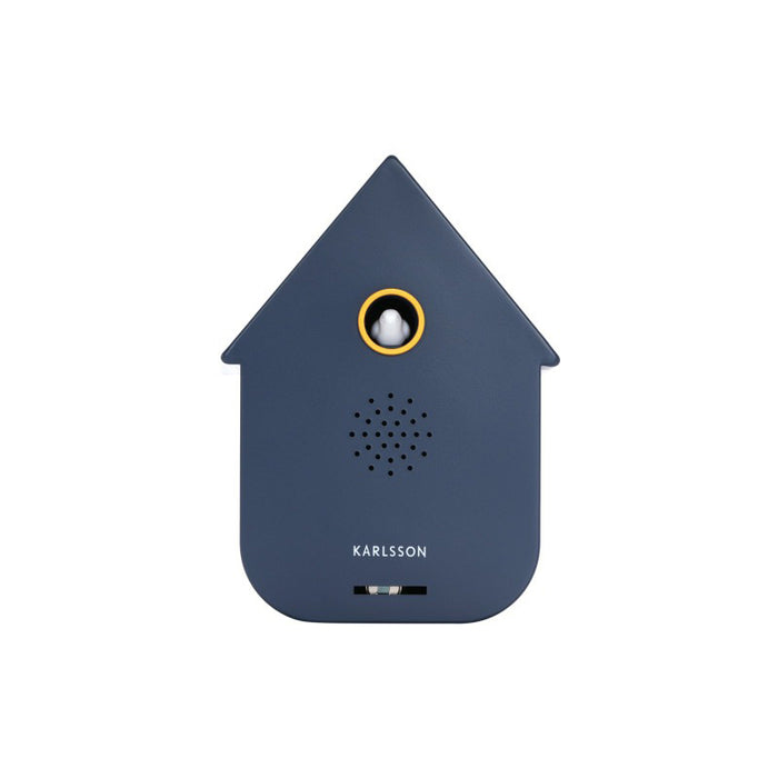 Karlsson Sound Box Modern Cuckoo Clock - Dark Blue