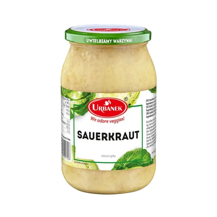 Urbanek Sauerkralt Pickled Cabbage (900g)