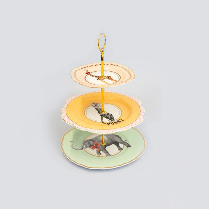 Yvonne Ellen Animal 3 Tier Cake Stand