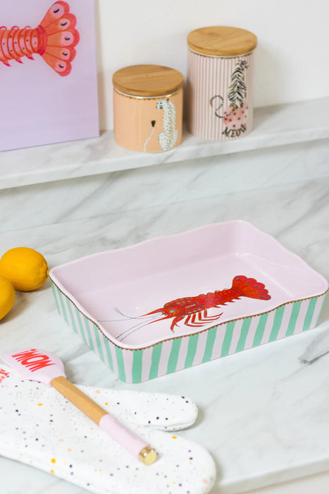 Yvonne Ellen Lobster Large Rectangular Dish (30cm)