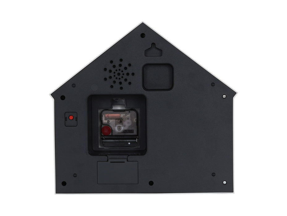 Karlsson Wall Clock Sitting Cat - Grayed jade