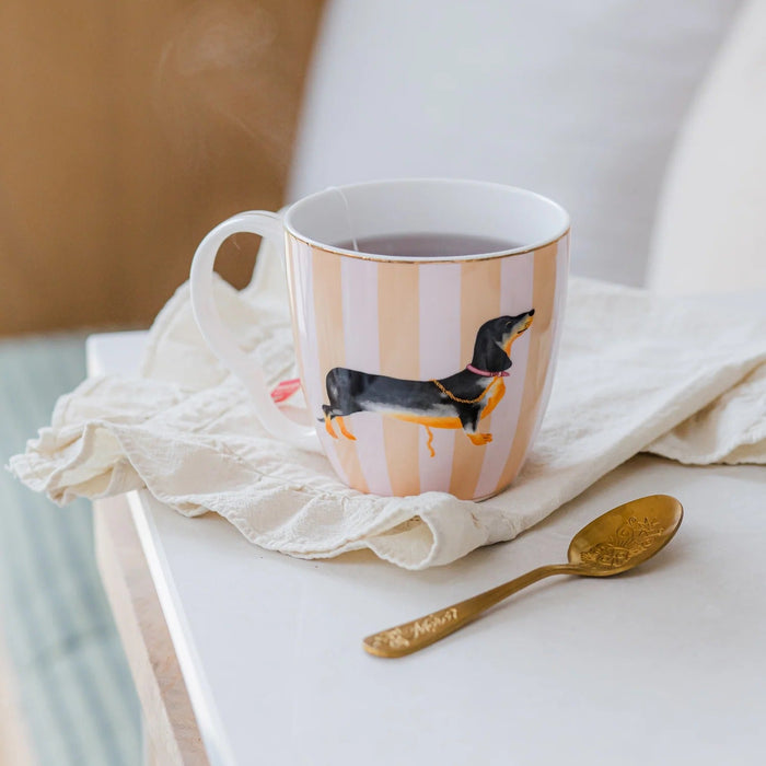 Yvonne Ellen Sausage Doggie Mug (Large)