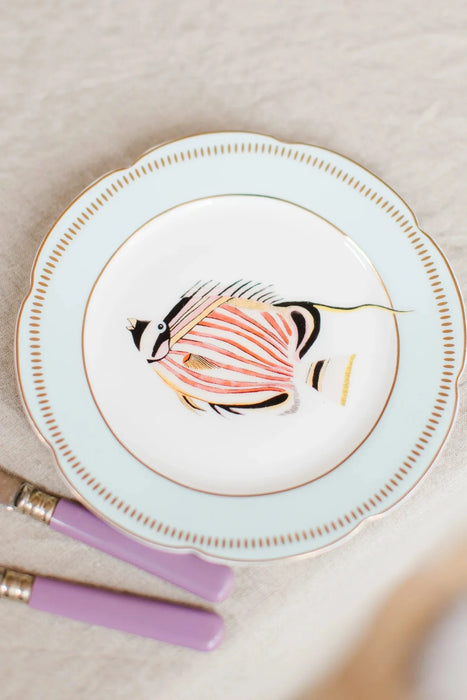 Yvonne Ellen Fishy Tea Plates - Set of 4 (16cm)