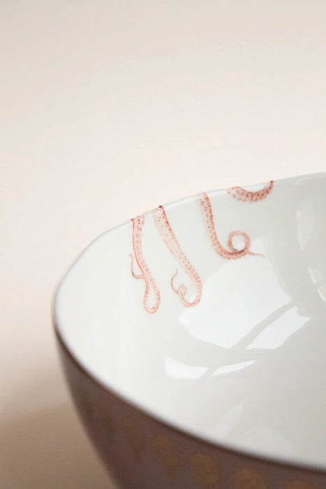 Yvonne Ellen Octopus Serving Bowl (22cm)