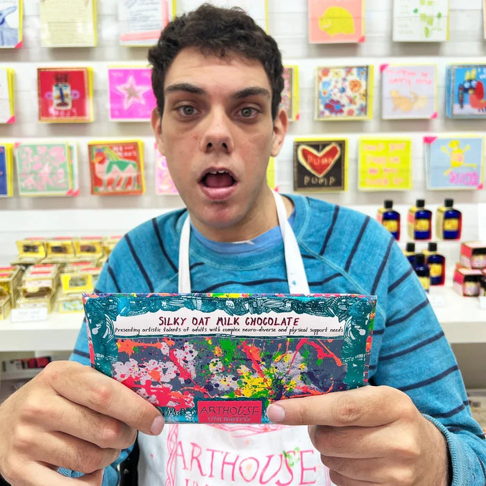 Arthouse Unlimited Silky Oat Milk Chocolate Bar - Spring (85g)