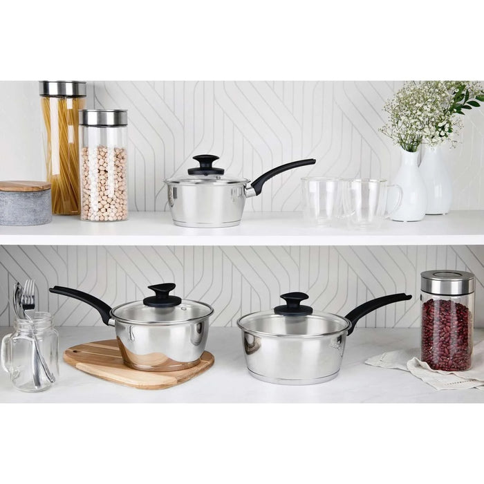 Tramontina Stainless Steel Cookware Set (5 Pieces)