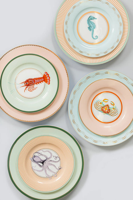 Yvonne Ellen Under The Sea Side Plates - Set of 4 (20cm)