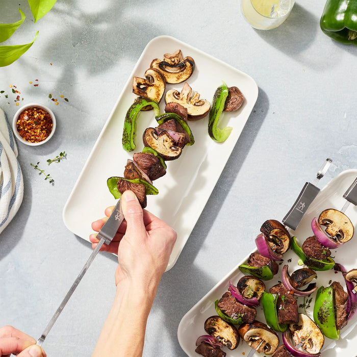 Henckels 8-piece BBQ Trays & Skewer Set
