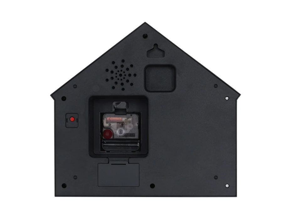 Karlsson Wall Clock Peeking Doggy - Jungle Green