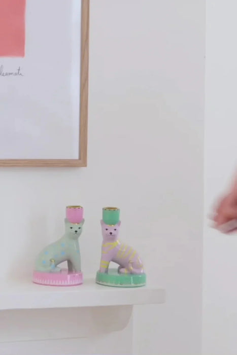 Yvonne Ellen Animal Candlestick Holder (Set of 2)