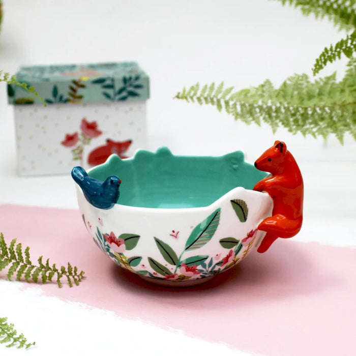 House Of Disaster Secret Garden Fox Bowl (11.5cm)