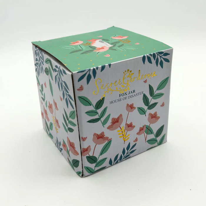 House of Disaster Secret Garden Fox Jar