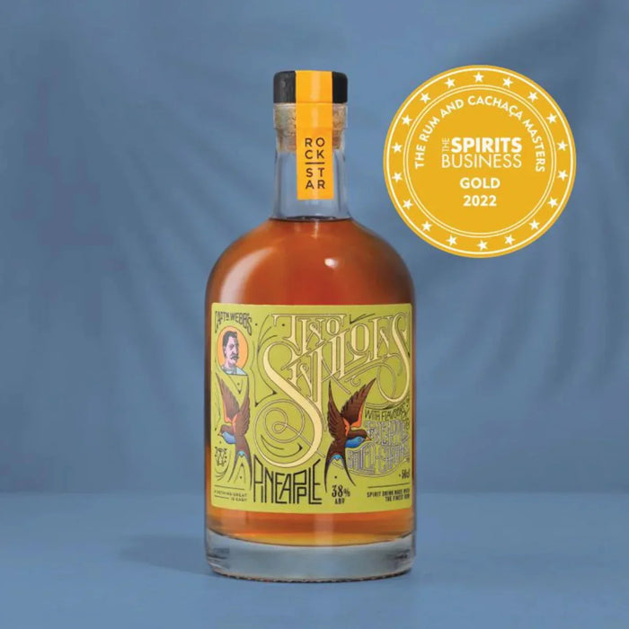 Rockstar Spirits Pineapple & Salted Caramel Spiced Rum (500ml)