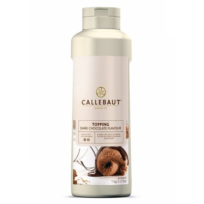 Callebaut Dark Chocolate Flavour Topping bottle (1kg)
